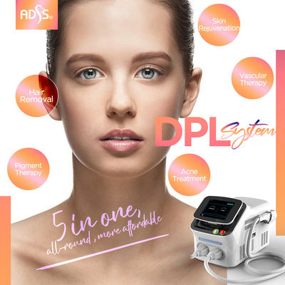 Macchina di ringiovanimento della pelle di IPL DPL, macchina vascolare di rimozione del laser 4000W