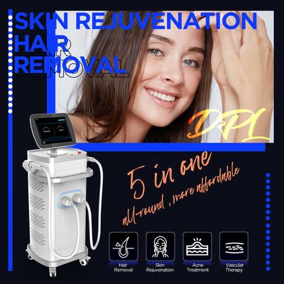 Macchina multifunzionale calda dell'OPT SHR IPL, macchina di ringiovanimento della pelle dell'OPT IPL