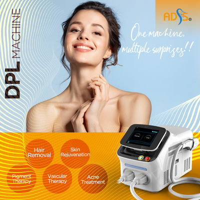 Macchina permanente di depilazione del laser di IPL di bellezza del salone per l'annuncio pubblicitario