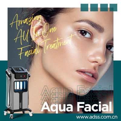 Chiara macchina profonda di vuoto di Aqua Peeling Dermabrasion Blackhead Remover della bolla dell'ossigeno
