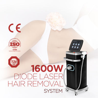 LCD 755nm+808nm+1064nm Diode Laser Hair Removal Machine con CE medico