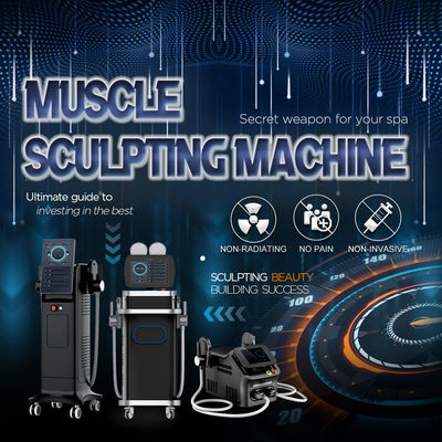 Emshaping 4 manicotti Ems Slimming Machine Muscolo elettromagnetico stimolazione del corpo contorno