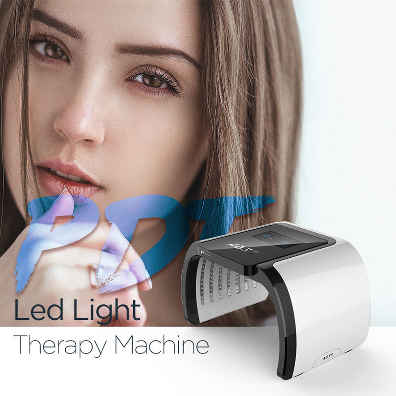 Macchina d'imbiancatura facciale antinvecchiamento di ringiovanimento PDT di terapia della luce di colore LED del dispositivo 7 di terapia della luce di cura di pelle
